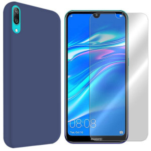 Etui Do Huawei Y7 Prime 2019 Case Velvet +szkło 9h
