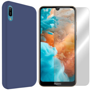 Etui Do Huawei Y6 Prime 2019 Velvet Case +szkło 9h