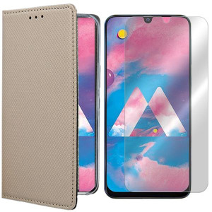 Etui Do Samsung Galaxy M30 Sm-m305 Magnet + Szkło