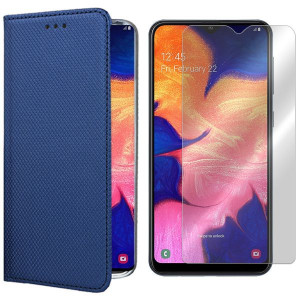 Etui Do Samsung Galaxy A10 Sm-a105 Magnet + Szkło