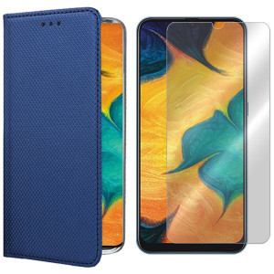 Etui Do Samsung Galaxy A30 Sm-a305 Magnet + Szkło