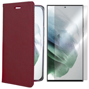 Etui Do Samsung Galaxy S22 Ultra Magnetic + Szkło