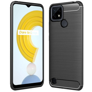 Etui Do Realme C21 Pokrowiec Obudowa Case Karbon