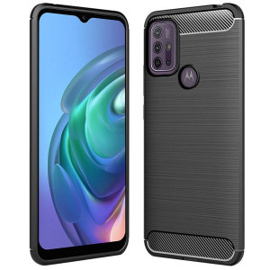 Etui Do Motorola Moto G10 Power Pokrowiec Karbon