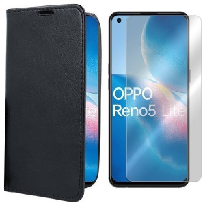 Etui Do Oppo Reno 5 Lite Pokrowiec Magnetic +szkło