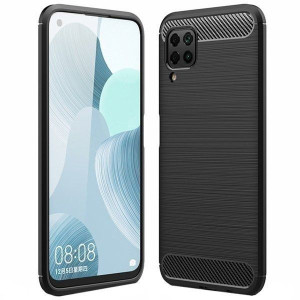 Etui Do Huawei P40 Lite Pokrowiec Obudowa Karbon