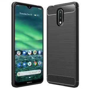 Etui Do Nokia 2.3 Pokrowiec Obudowa Case Karbon