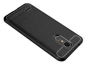 Lg K9 Kabura Etui Pokrowiec Obudowa Karbon Case