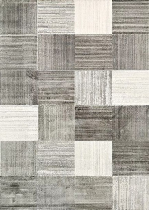 Dywan akrylowy VALS 8002 szary 200x290
