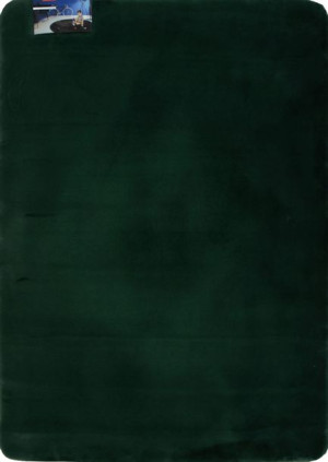 Dywan Bellarossa jak futro królicze butelkowa zieleń 160x230