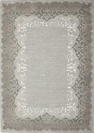 Dywan Galya ornament glamour 04 szary / brązowy