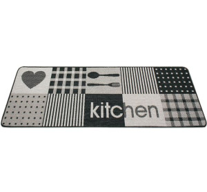 Dywanik do kuchni chodnik antypoślizgowy kitchen szary 67x250
