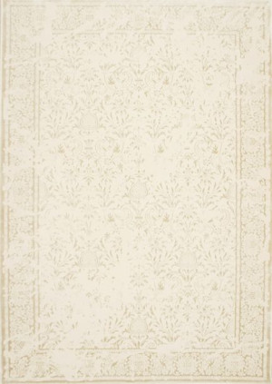 Dywan Lustrous Ekskluzywny Kremowy Beżowy 100x140