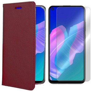 Etui Do Huawei Y7p Kabura Case Magnetic + Szkło 9h