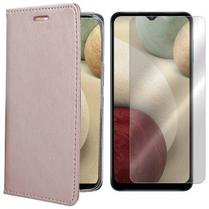 Etui Do Samsung Galaxy A12 Sm-a125 Magnetic +szkło