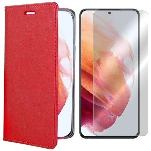 Etui Do Samsung Galaxy S21 Plus Magnetic +szkło 9h