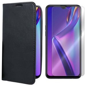 Etui Do Oppo A12 Pokrowiec Case Magnetic + Szkło