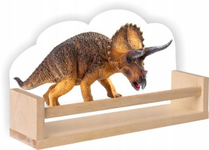 Półka drewniana T-REX DINOZAUR Stregozaur prezent