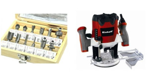 Einhell Frezarka Górnowrzecionowa Rt-ro 55 + Frezy