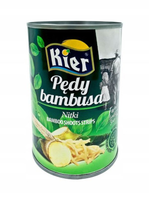 Pędy BAMBUSA 400g PASKI nitki BAMBUS KIER