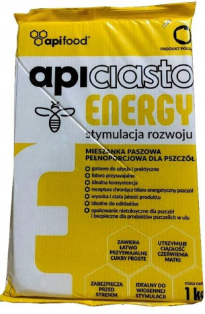 APICIASTO 10x1kg POKARM dla pszczół ENERGETYZUJĄCY