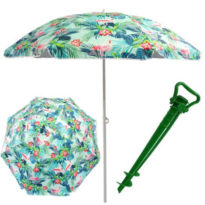 Parasol Plażowy Xxl Ogrodowy Balkon Łamany +świder