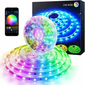 Taśma Led Rgb 5050 5m Podświetlenie Usb Aplikacja