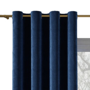 HOLLAND VELVET Zasłona gotowa na przelotkach 260x140