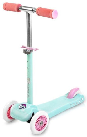 Hulajnoga trójkołowa Spokey Pony miętowo-różowa 927164
