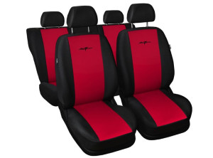 Pokrowce na fotele Prima czerwone do Seat Altea 2004-2015