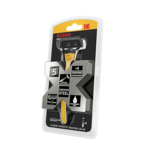 Golarka Kodak Max Premium Razor 5 Rubber handle 5 bladex4