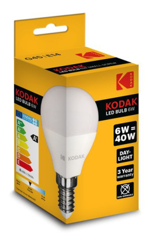 Żarówka LED E14 6W/40W 480lm G45 Kulka