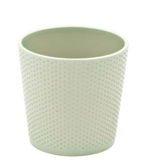 Osłonka ceramiczna LUZON mięta, 12,5 cm