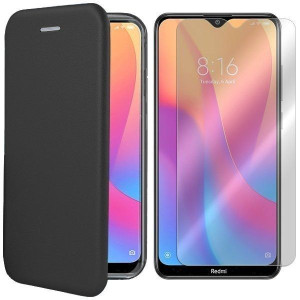 Etui Do Xiaomi Redmi 8a Pokrowiec Prestige + Szkło