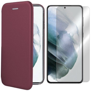 Etui Do Samsung Galaxy S21 Kabura Prestige + Szkło