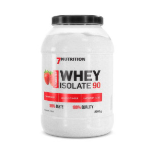 Odżywka Białkowa Izolat 7Nutrition Whey Isolate 90 2000g Truskawka