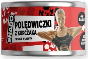 Polędwiczki z kurczaka w sosie własnym - szybkie danie konserwa 160 g - Ena
