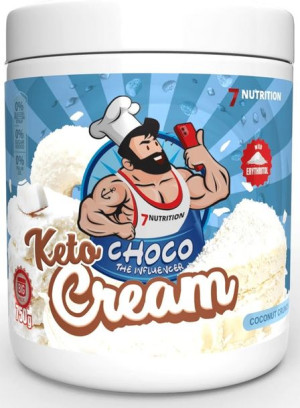 Krem kokosowy z wiórkami kokosowymi - Keto Cream Coconut Crunch 750 g - 7Nu