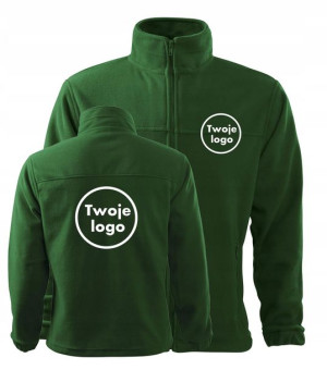 Bluza Polarowa Z Haftem Twoje Logo Przód + Tył