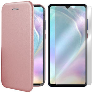 Etui Do Huawei P30 Pokrowiec Case Prestige + Szkło