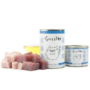 Gussto Fresh Turkey & Tuna - świeży indyk z tuńczykiem 400g