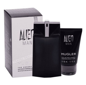 THIERRY MUGLER - Alien Man zestaw woda toaletowa spray 100ml + żel pod prys