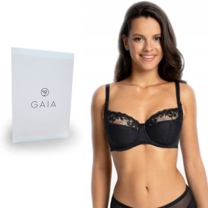 Biustonosz Gaia Goldie 899 semi-soft Czarny 80G