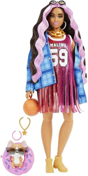 Barbie - Lalka + Akcesoria - Sportowa Sukienka - Grn27 Hdj46