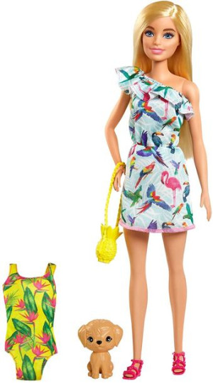 Barbie - Wakacyjna Lalka - Barbie I Siostry - Dreamhouse - Grt86 Grt87
