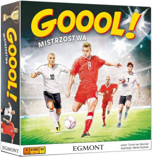 GOOOL MISTRZOSTWA Duża gra planszowa piłka nożna