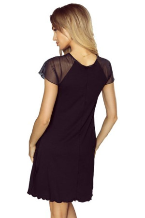 Koleta koszulka nocna czarna - xxxl