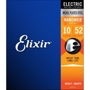 Struny do gitary elektrycznej Elixir 12077 10-52