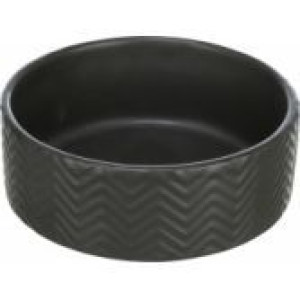 Trixie Miska Ceramiczna Dla Psa I Kota Kolor Czarny Matowy 0,4 l 13 cm