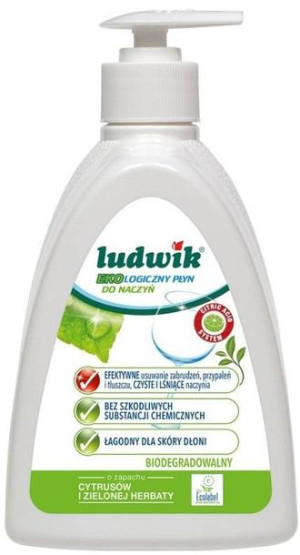 Płyn do mycia naczyń Cytrusy i Zielona Herbata Ekologiczny - EU Ecolabel 47